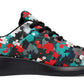 Colorful Grunge Puzzle Sneakers