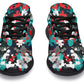 Colorful Grunge Puzzle Sneakers