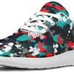 Colorful Grunge Puzzle Sneakers