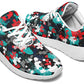 Colorful Grunge Puzzle Sneakers