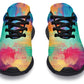 Colorful Paint Sneakers