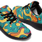 Colorful Waves Sneakers