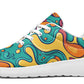 Colorful Waves Sneakers