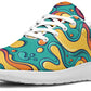 Colorful Waves Sneakers