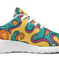 Colorful Waves Sneakers