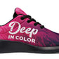 Deep In Color On Fire Sneakers
