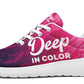 Deep In Color On Fire Sneakers