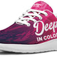Deep In Color On Fire Sneakers