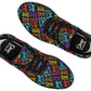 Deep In Color Pattern Sneakers