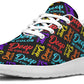 Deep In Color Pattern Sneakers