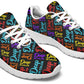 Deep In Color Pattern Sneakers