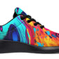 Liquid Abstract Colorful Sneakers