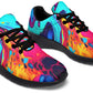 Liquid Abstract Colorful Sneakers