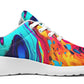Liquid Abstract Colorful Sneakers