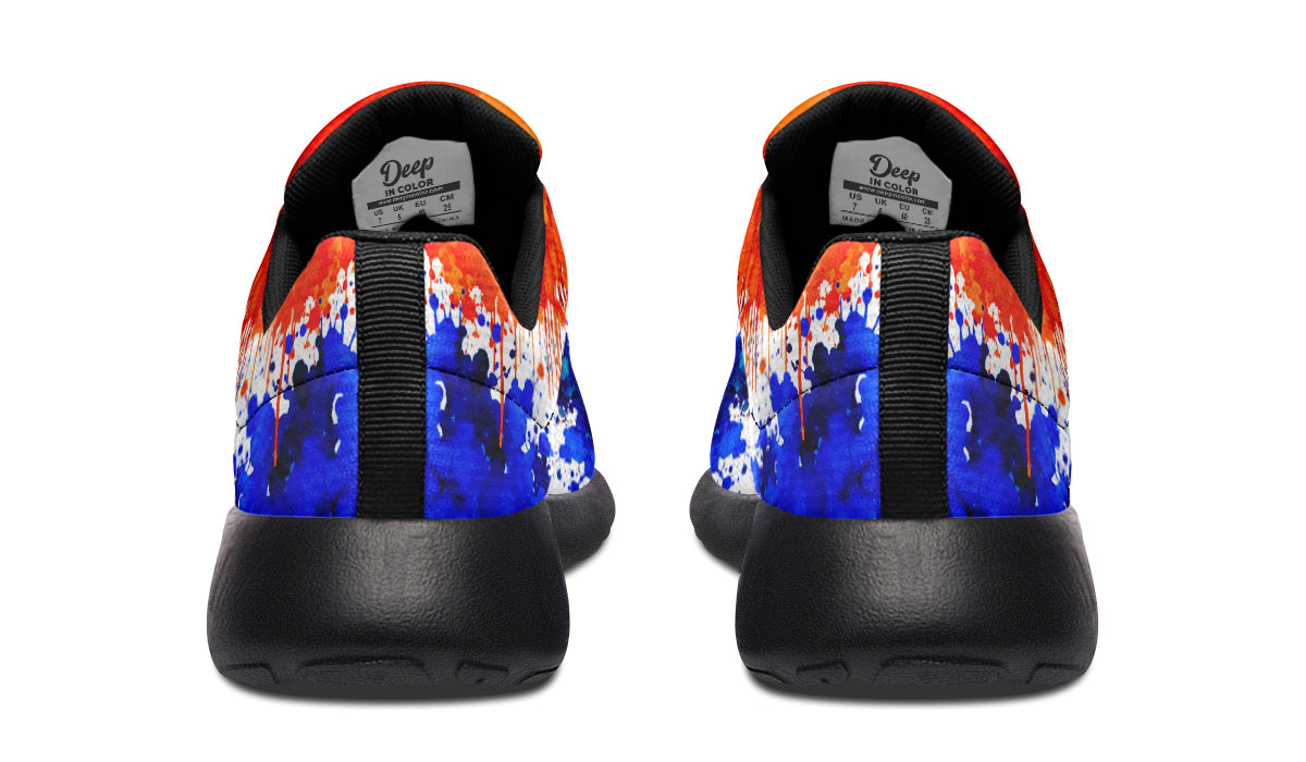 Orange And Blue Original Sneakers