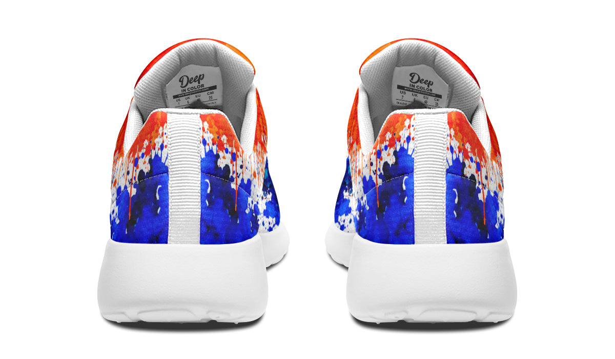 Orange And Blue Original Sneakers