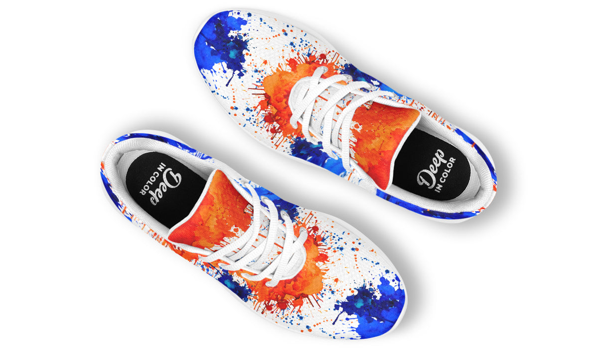 Orange And Blue Original Sneakers