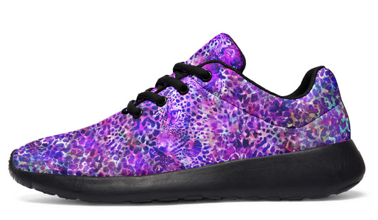 Purple Leopard Sneakers