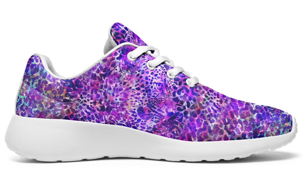 Purple Leopard Sneakers