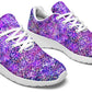 Purple Leopard Sneakers