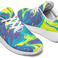 Purple Yellow Liquid Sneakers