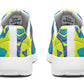 Purple Yellow Liquid Sneakers