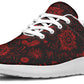 Red Mandala Flower Sneakers
