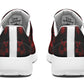 Red Mandala Flower Sneakers
