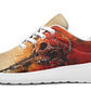 Rusty Skull And Roses Sneakers