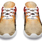 Rusty Skull And Roses Sneakers